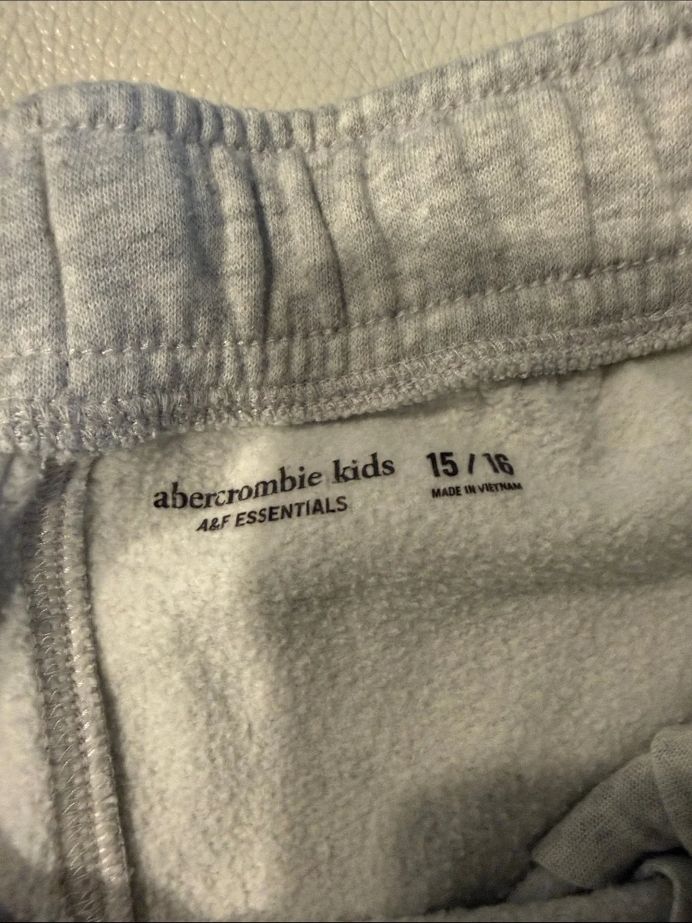 abercrombie kids Light Gray Sweatpants Joggers